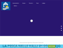 Tablet Screenshot of pescatorisolandri.com